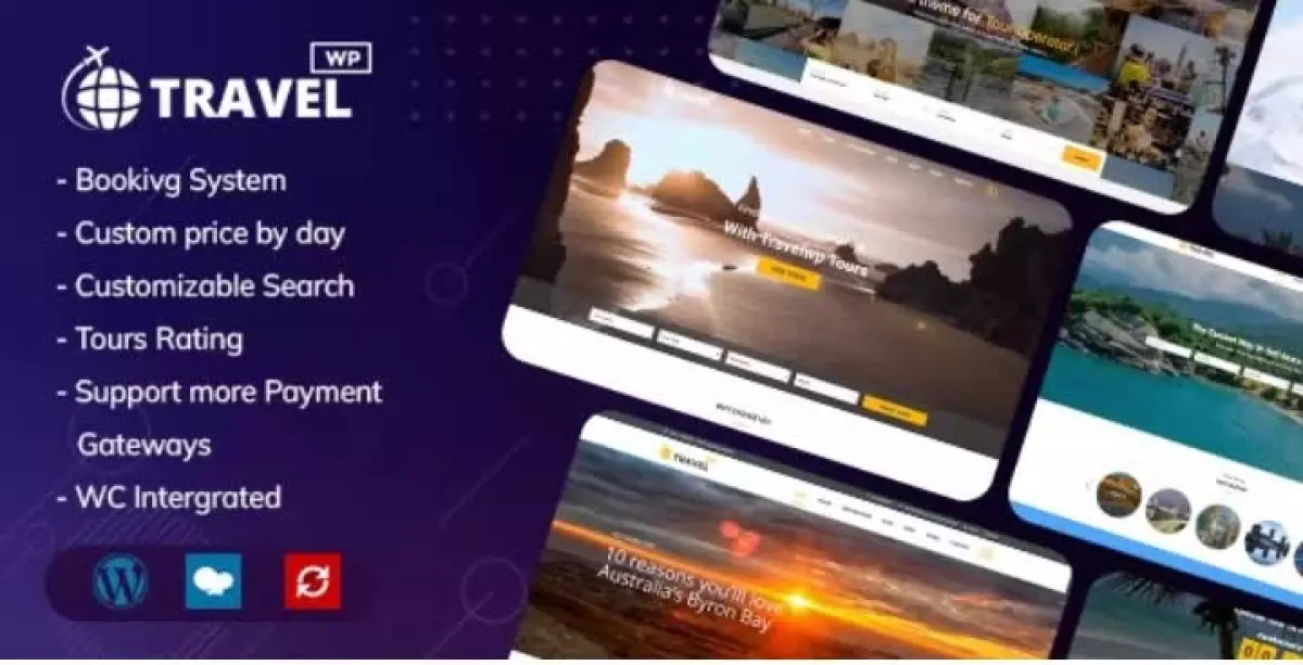 Travel Tour Booking WordPress Theme
