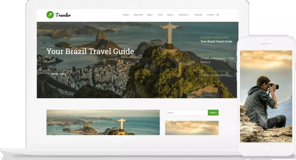  Traveler WordPress Theme 3.0.4