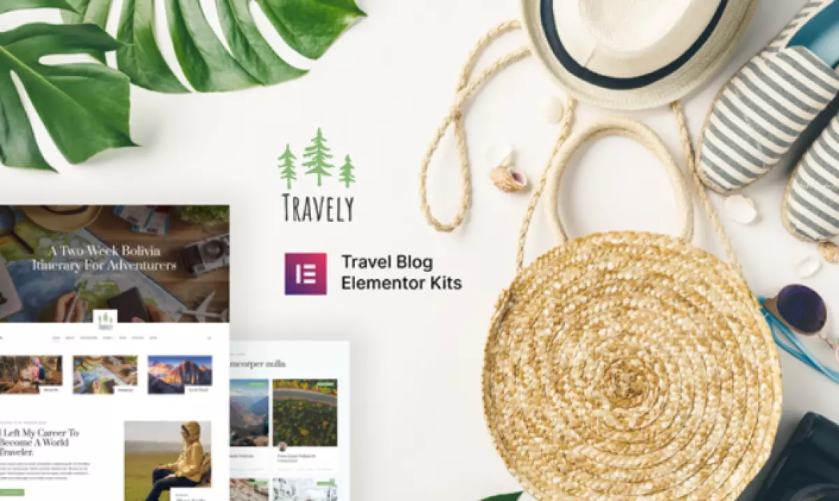 Travely - Travel Blog Elementor Template Kit