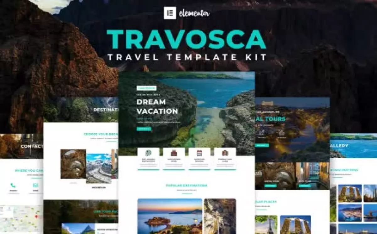 Travosca - Travel Elementor Template