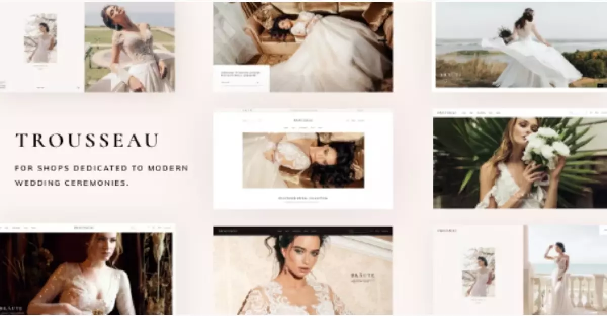 Trousseau - Bridal Shop WordPress Theme