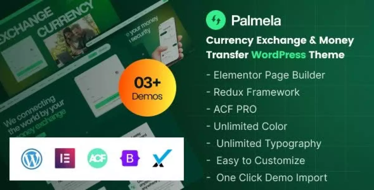 [WISH] Palmela - Currency Exchange &amp; Money Transfer WordPress