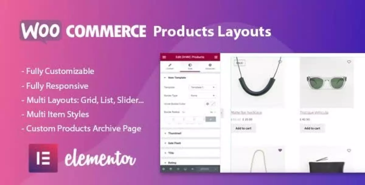 [WISH] WooCommerce Products Layouts for