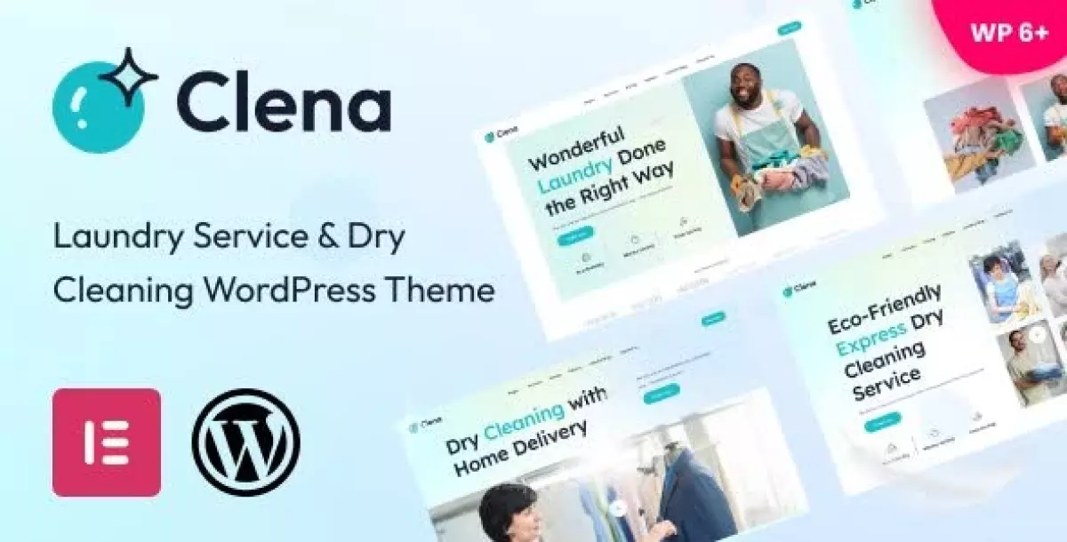 [WISH] Clena - Laundry Service &amp; Dry Cleaning WordPress