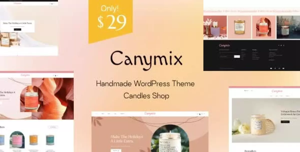 [WISH] Canymix - Candle Handmade Shop WordPress WooCommerce