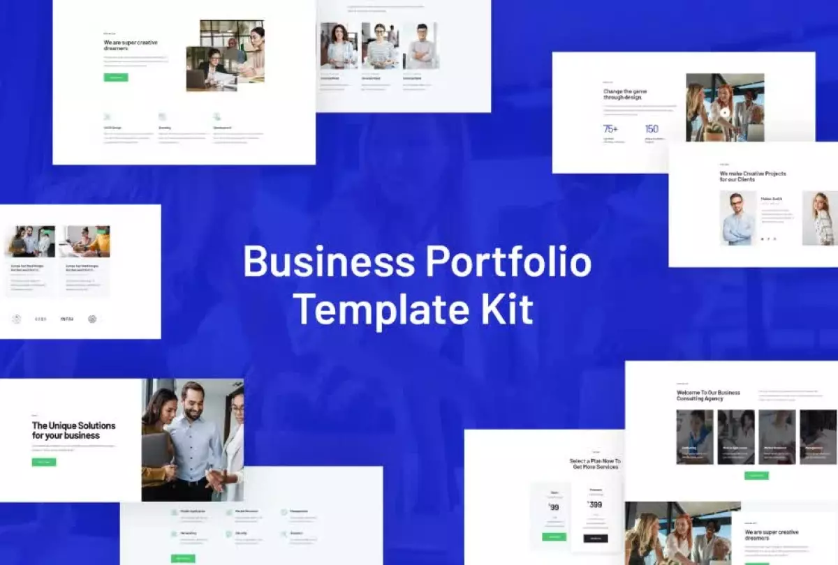 Rhodos - Business Portfolio Elementor Blocks & Template