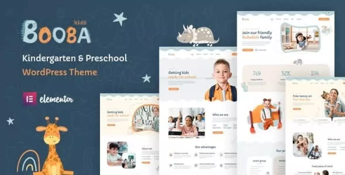 [WISH] Booba - Kindergarten & Preschool WordPress