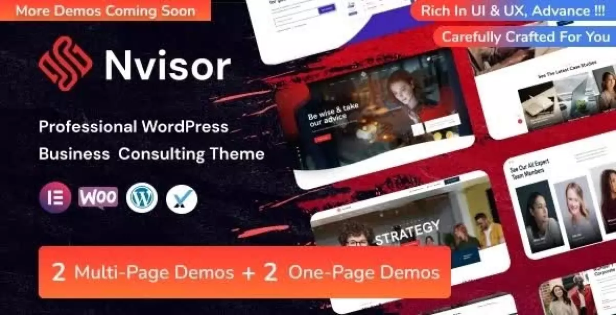 Nvisor - Business Consulting WordPress