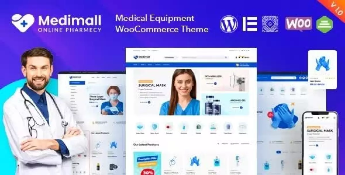 Medimall - Medical WooCommerce Theme