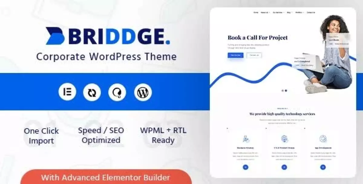 [WISH] Briddge - Corporate WordPress