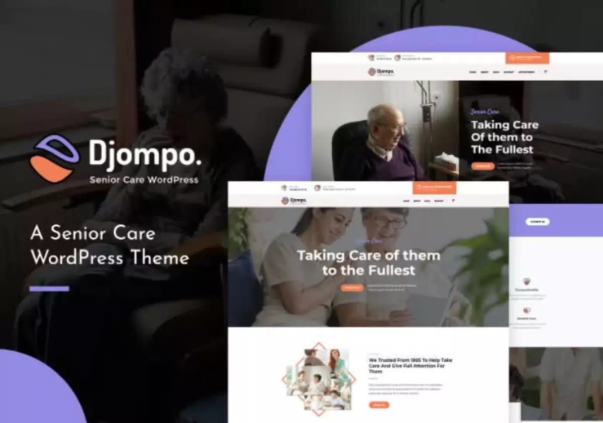 Djompo | Senior Care WordPress Theme