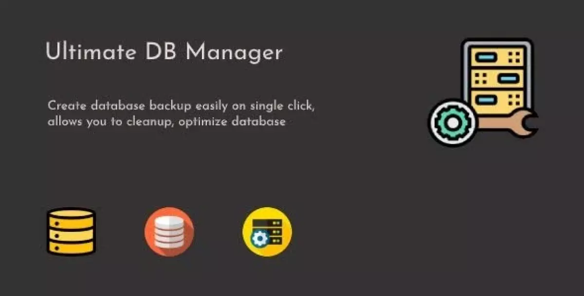 Ultimate DB Manager - WordPress Database Backup, Cleanup & Optimize Plugin 1.0.3