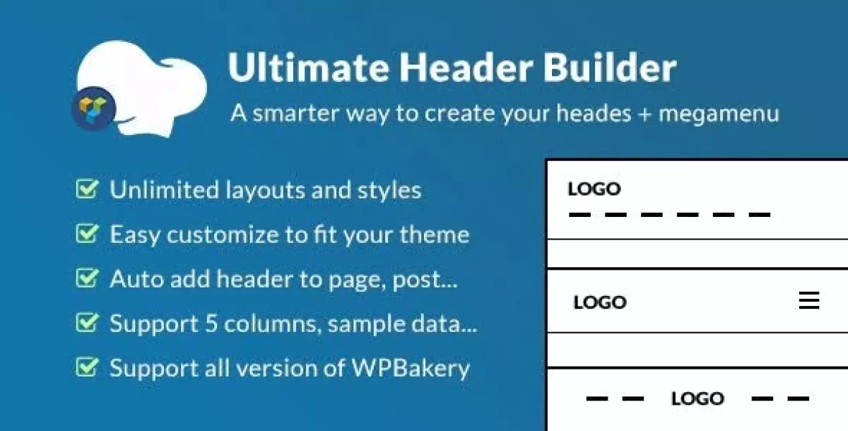 Ultimate Header Builder - Addon WPBakery Page Builder (formerly Visual Composer) 1.8