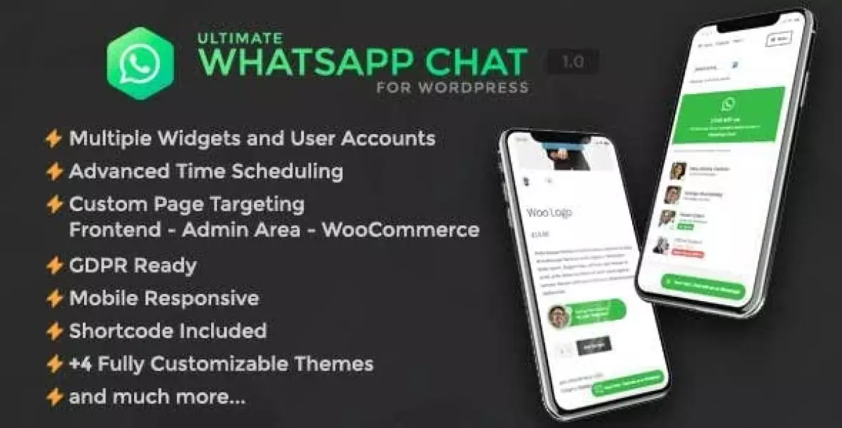 Ultimate WhatsApp Chat - WordPress WhatsApp Chat Support Plugin 1.1.0