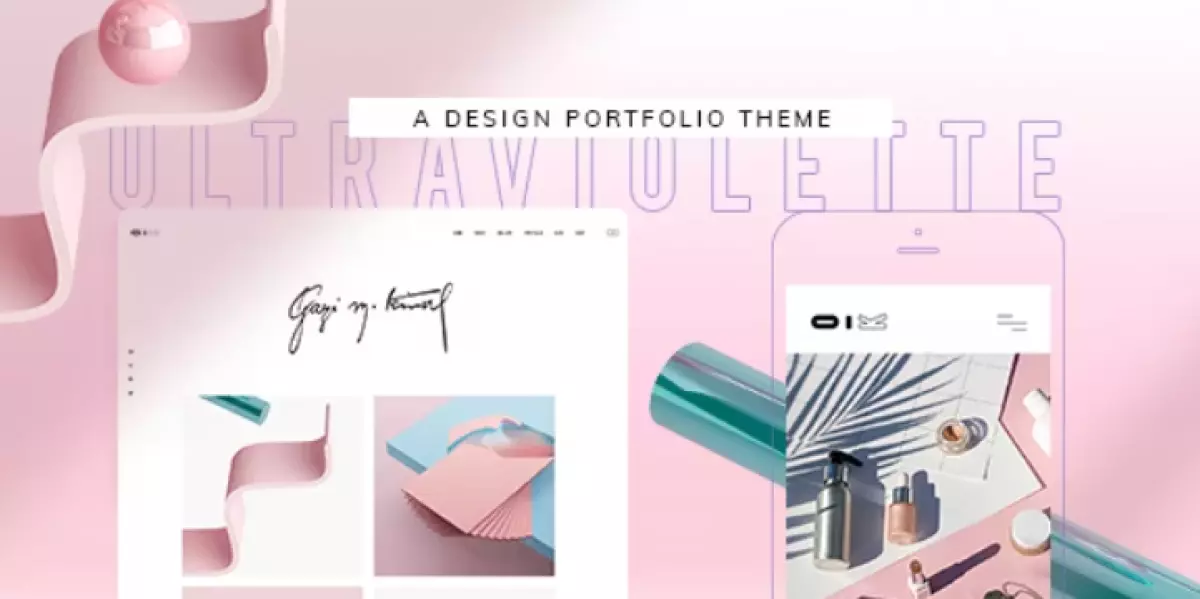 UltraViolette - Design Portfolio Theme