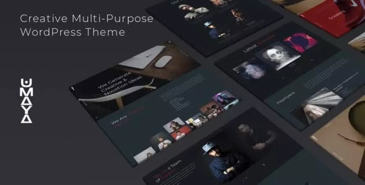 Umaya &#8211; Creative Portfolio Agency WordPress Theme