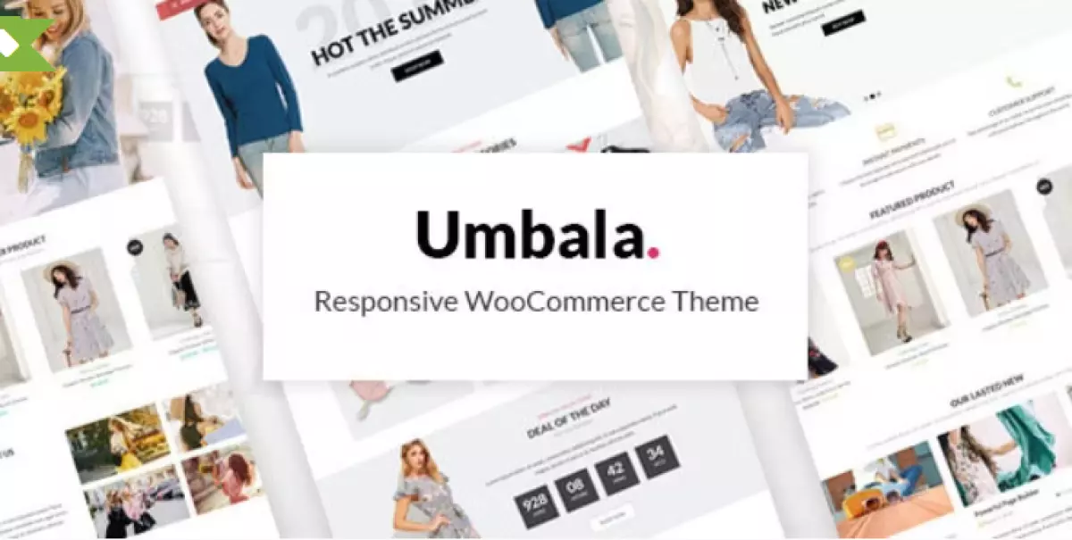 Umbala - Fashion &amp; Clothing Store WooCommerce Theme