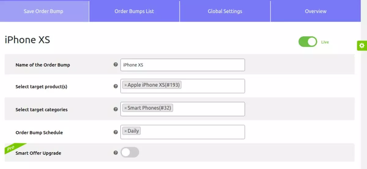 Upsell Order Bump Offer For Woocommerce Pro 2.0.1