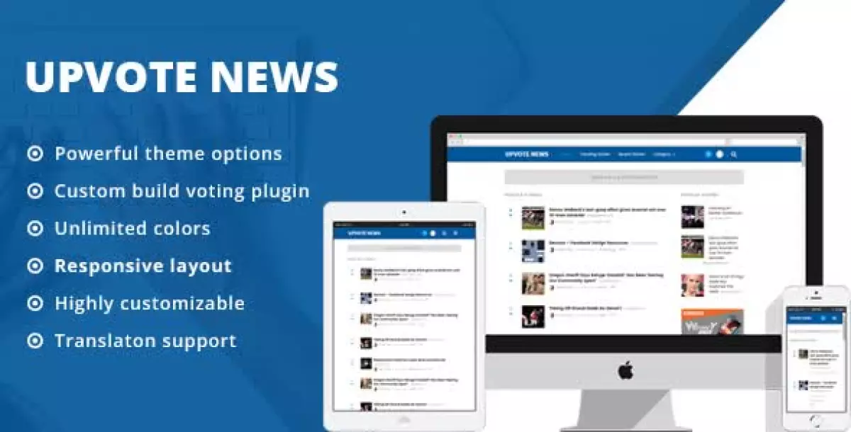 UpVote - Social Bookmarking WordPress Theme 2.2.2