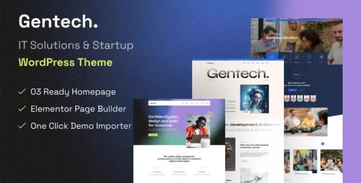 [WISH] Gentech – IT Solutions &amp; Startup WordPress