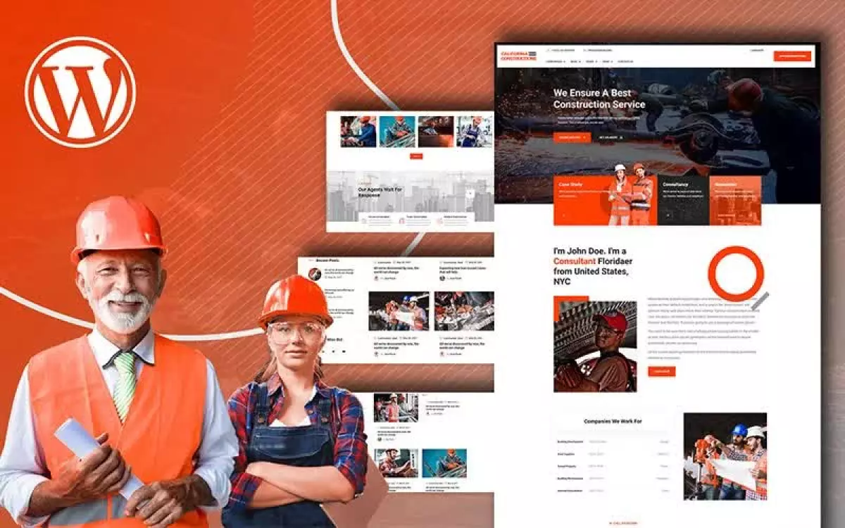 Cali Constructions | Construction & Tools Shop WordPress Theme