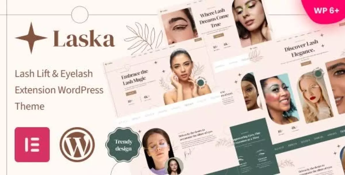 [WISH] Laska - Lash Lift &amp; Eyelash Extension WordPress