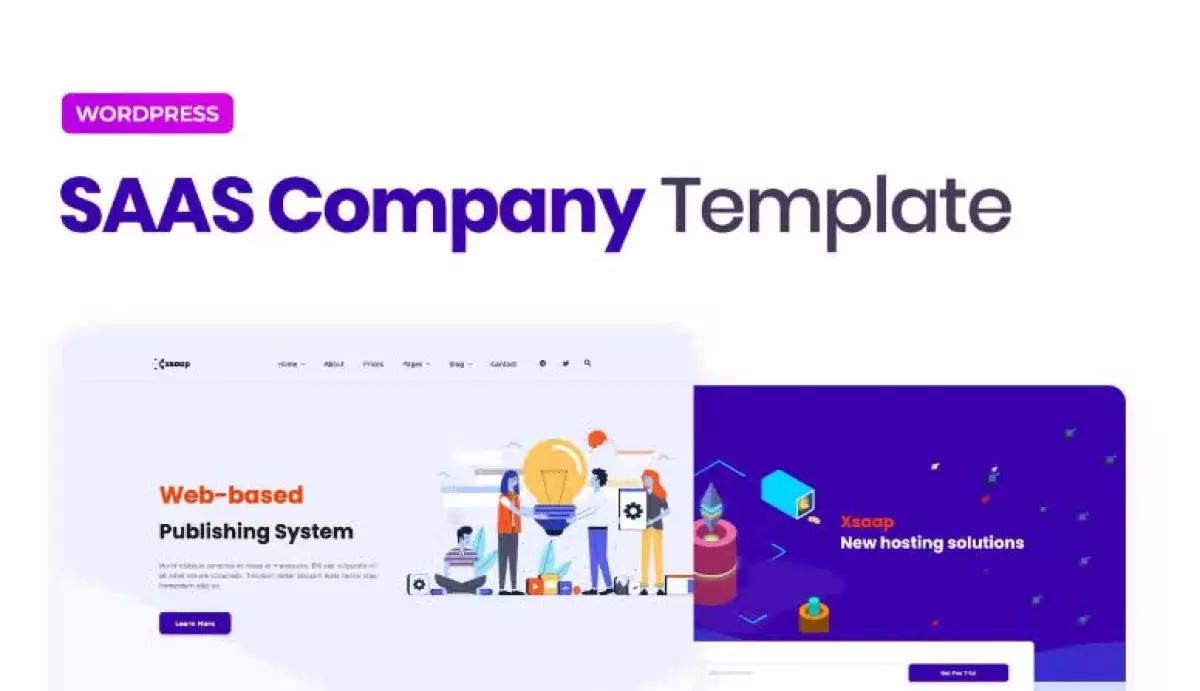 Xsapp – SAAS Company Elementor Template