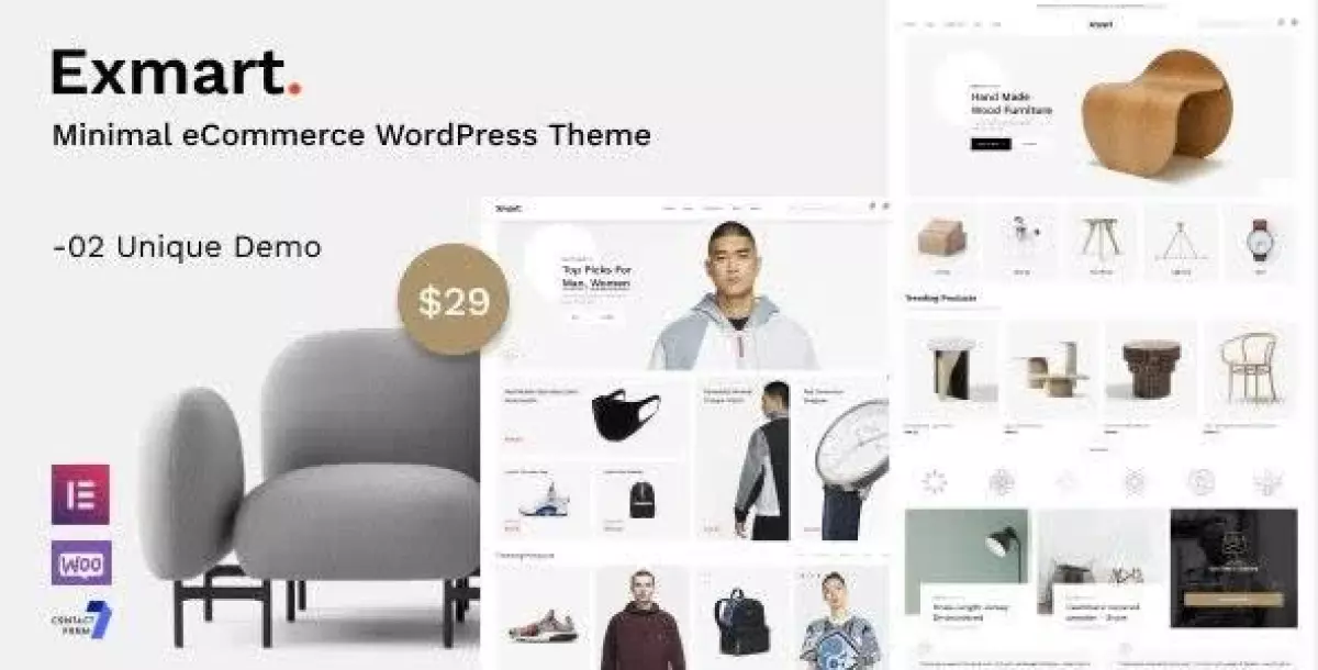 [WISH] Exmart - Minimal eCommerce WordPress