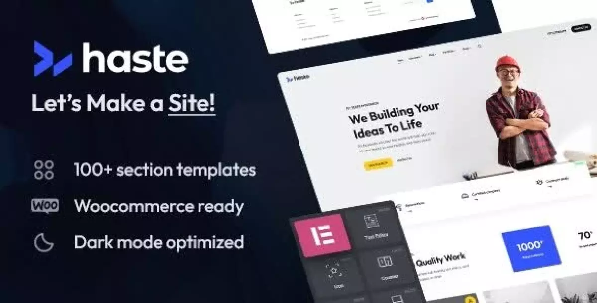 [WISH] Haste | Multipurpose &amp; WooCommerce WordPress Elementor