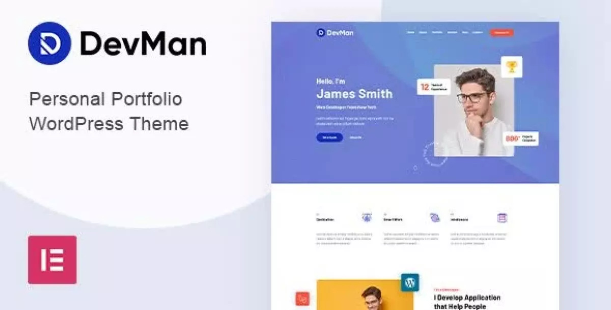 [WISH] Devman - Personal Portfolio WordPress