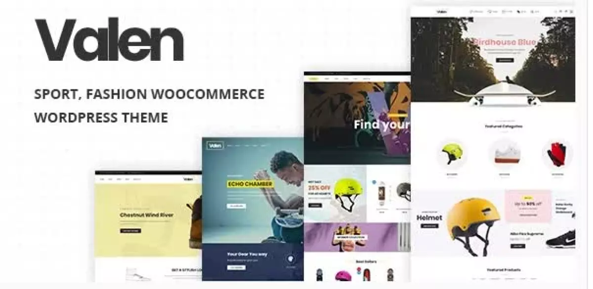 Valen - Sport, Fashion WooCommerce WordPress Theme 2.3