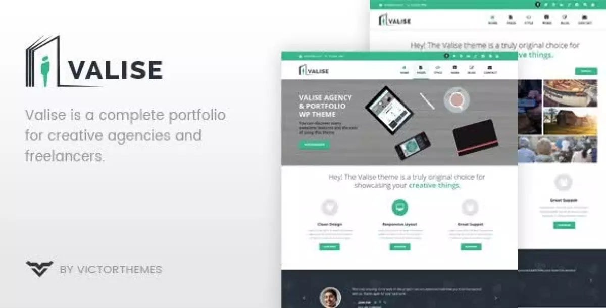 Valise - Agency / Personal Portfolio Theme