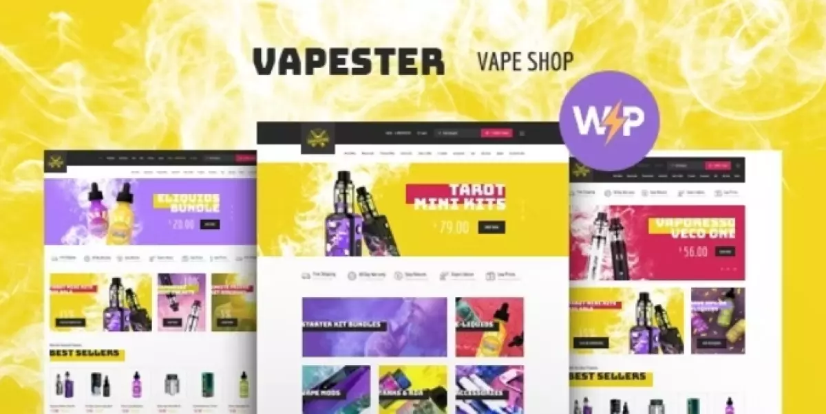 Vapester | Cigarette Store &amp; Vape Shop WooCommerce Theme