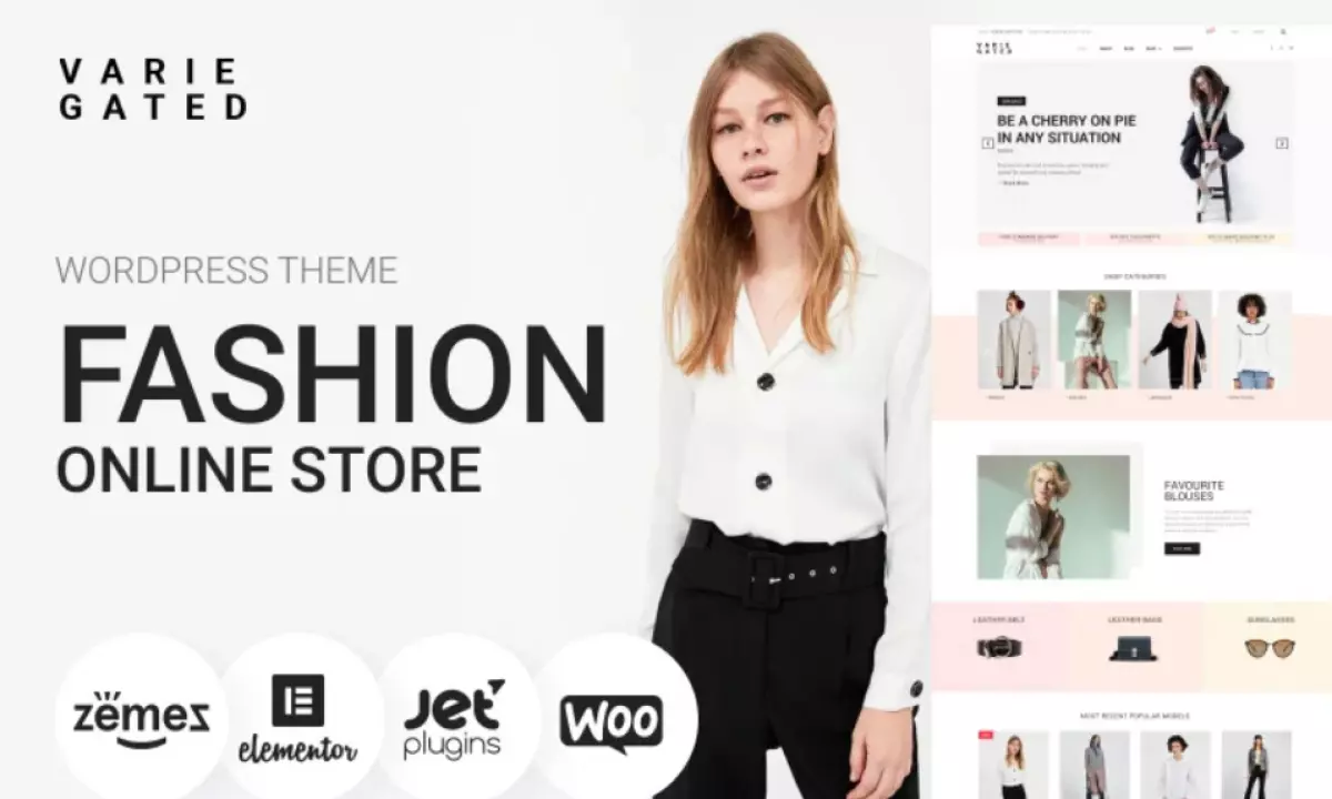 Varie Gated - Fashion Online Store Elementor WooCommerce Theme