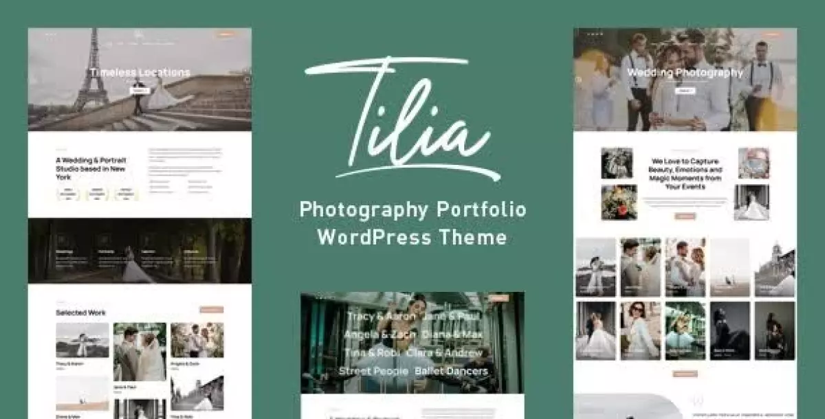 [WISH] Tilia - Photography Portfolio WordPress