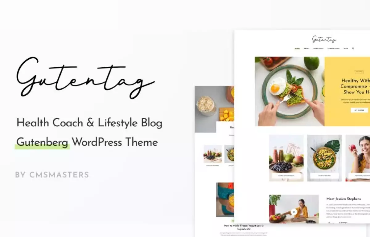 GutenTag - 100% Gutenberg Blog WordPress Theme