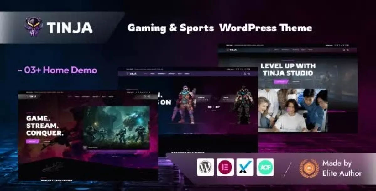 [WISH] Tinja - Gaming &amp; eSports WordPress