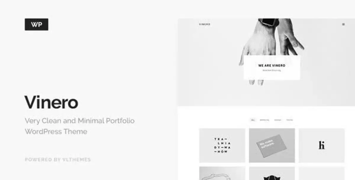 Vinero - Very Clean and Minimal Portfolio WordPress Theme 3.1