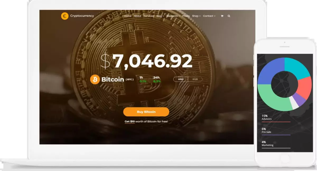 VisualModo - Cryptocurrency WordPress Theme 2.0.4 