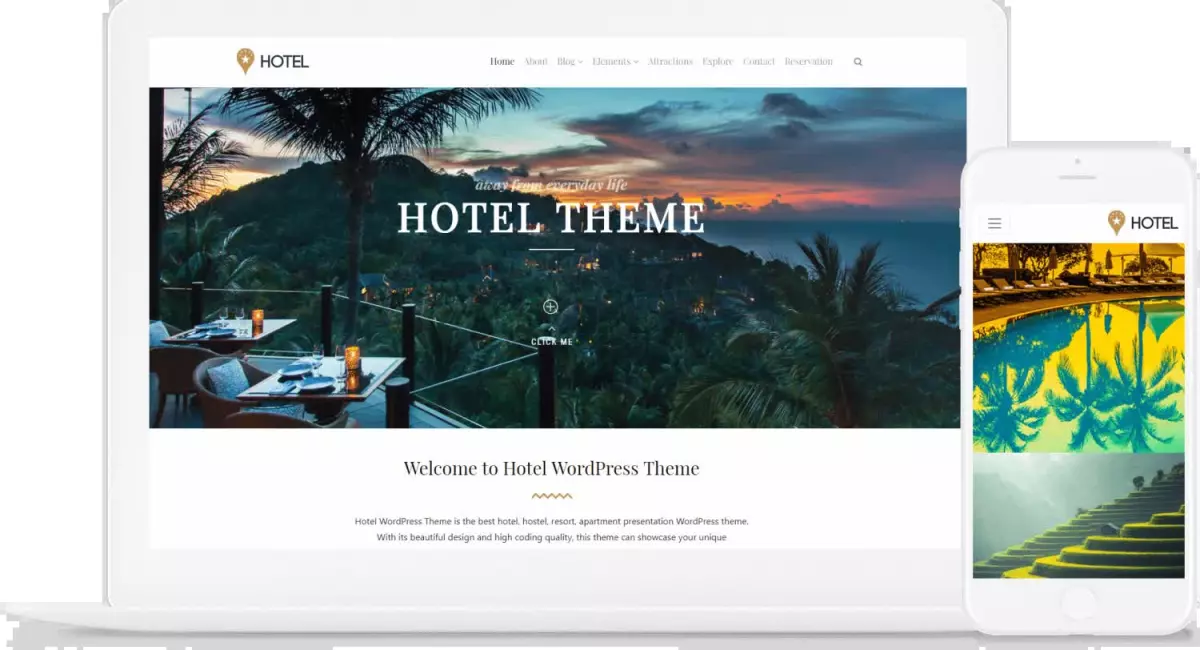 VisualModo - Hotel WordPress Theme