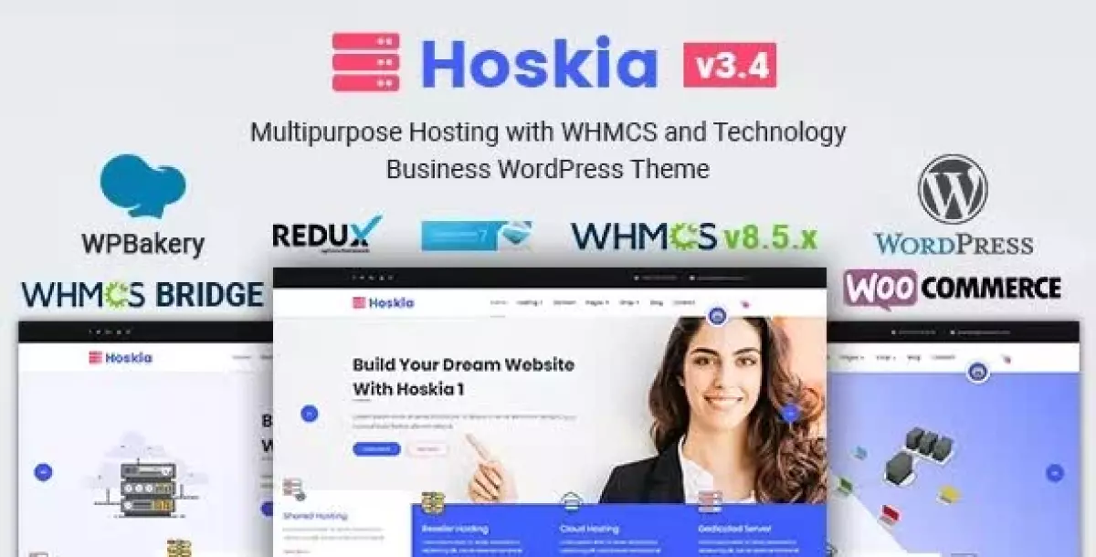 Hoskia | Multipurpose Hosting with WHMCS Theme