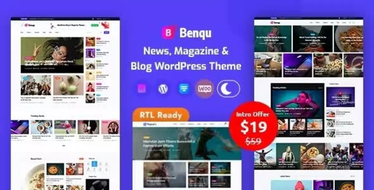 Benqu - News Magazine WordPress Theme