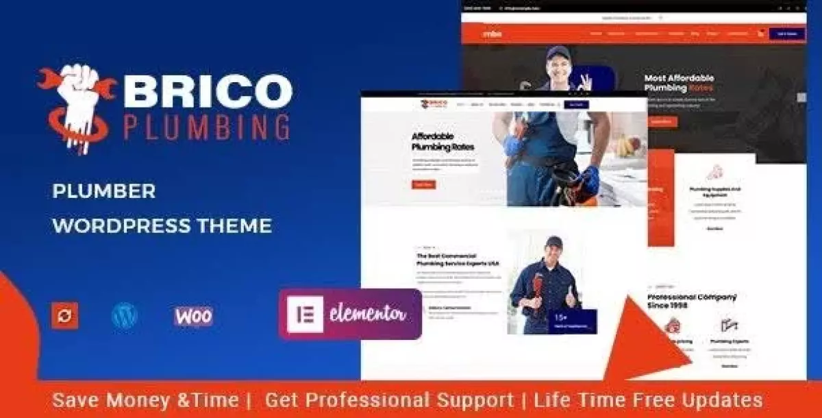 [WISH] Brico - Plumber WordPress