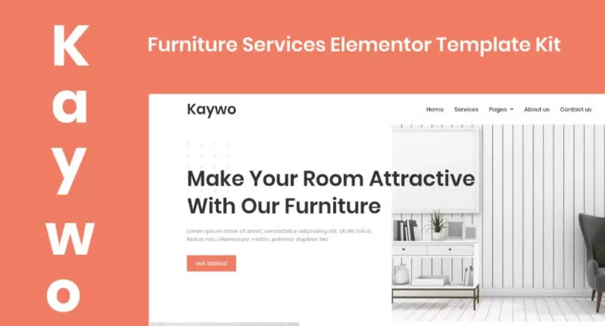 Kaywo - Furniture Services Elementor Template