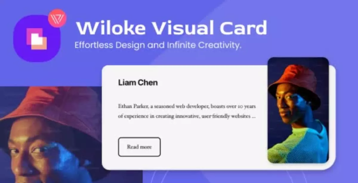 Wiloke Visual Card Elementor