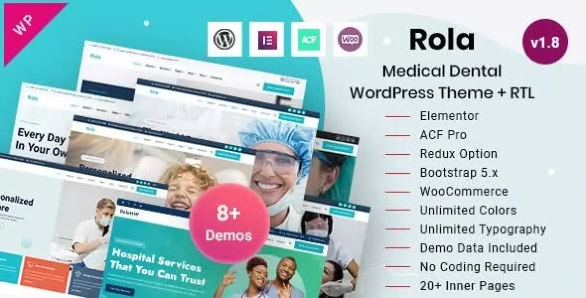 [WISH] Rola - Medical Health &amp; Dental Care WordPress