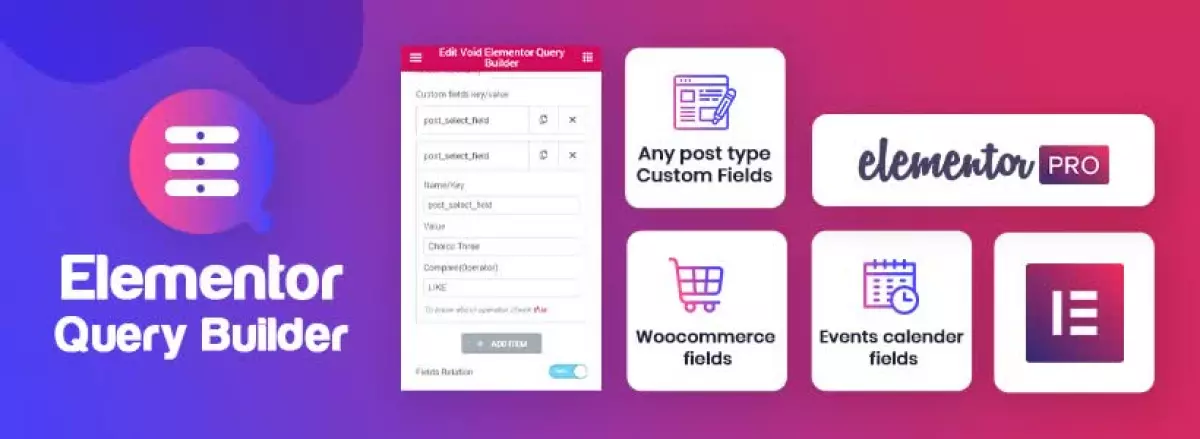 Void Elementor Query Builder 1.3