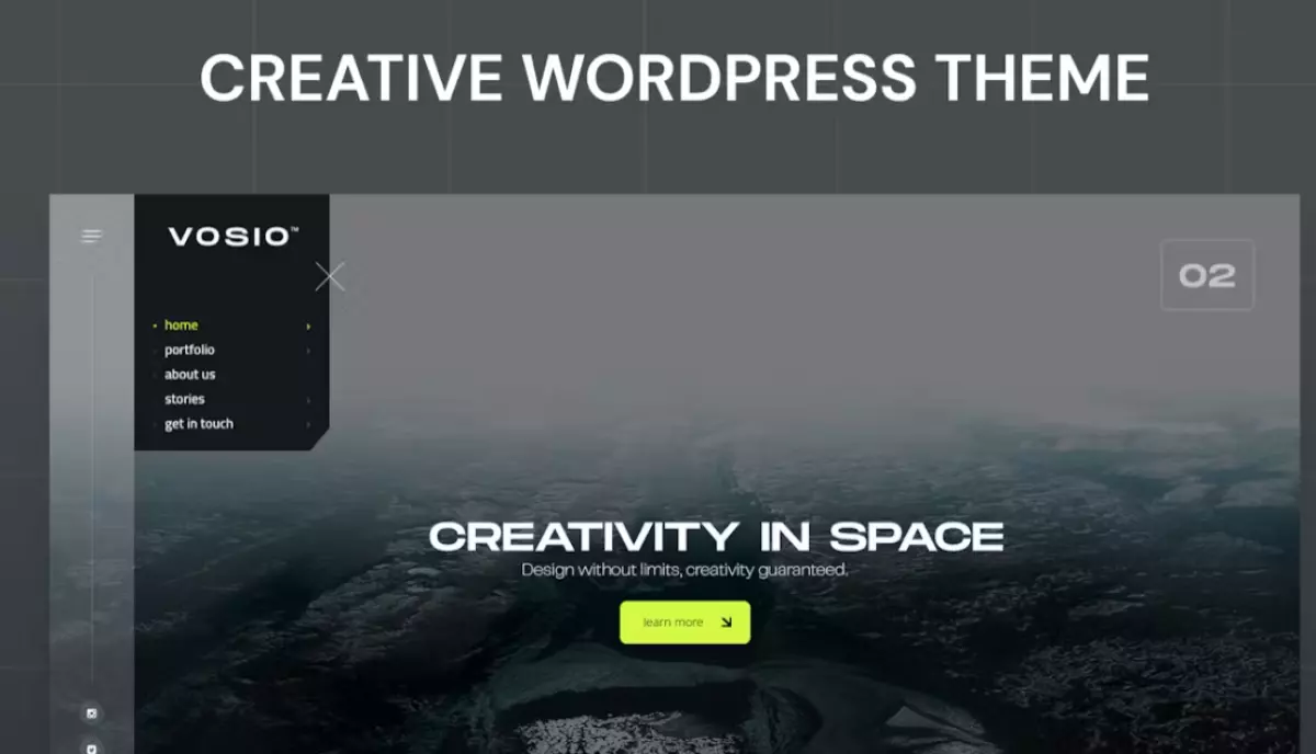 Vosio – Creative WordPress Portfolio