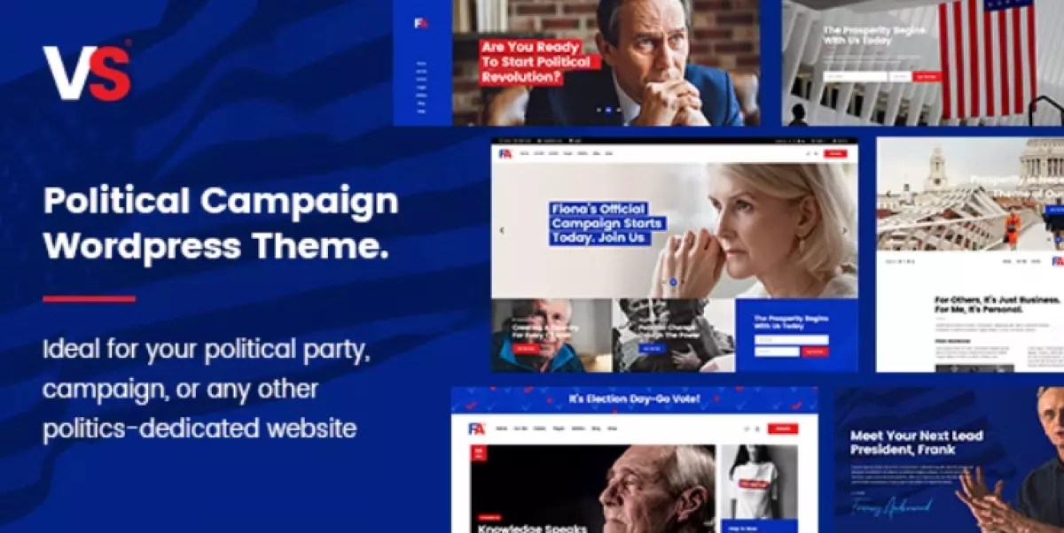 VoteStart - Political Campaign Theme