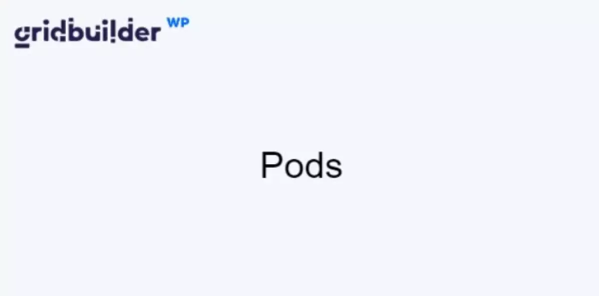 WP Grid Builder Pods